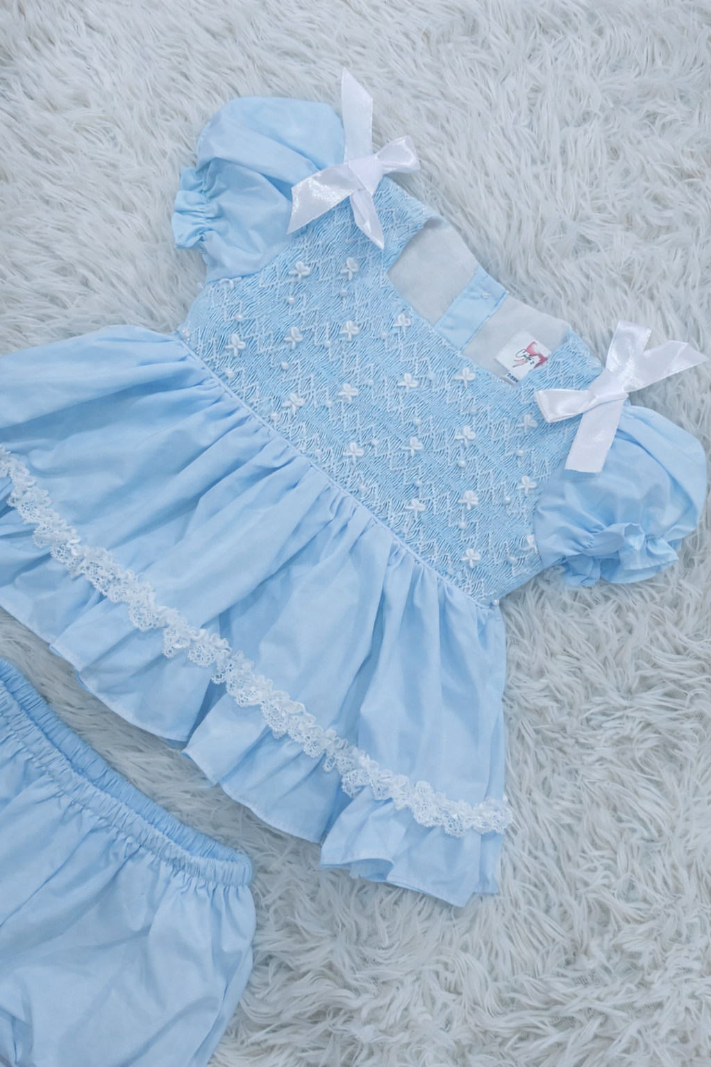 Baby Blue Full Chest Bloomer Set ETA APRIL TO CC