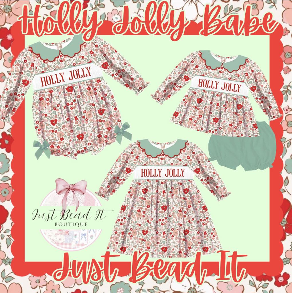 Just Bead It Collab Holly Jolly Bubble