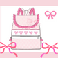 Smocked Bows Backpack