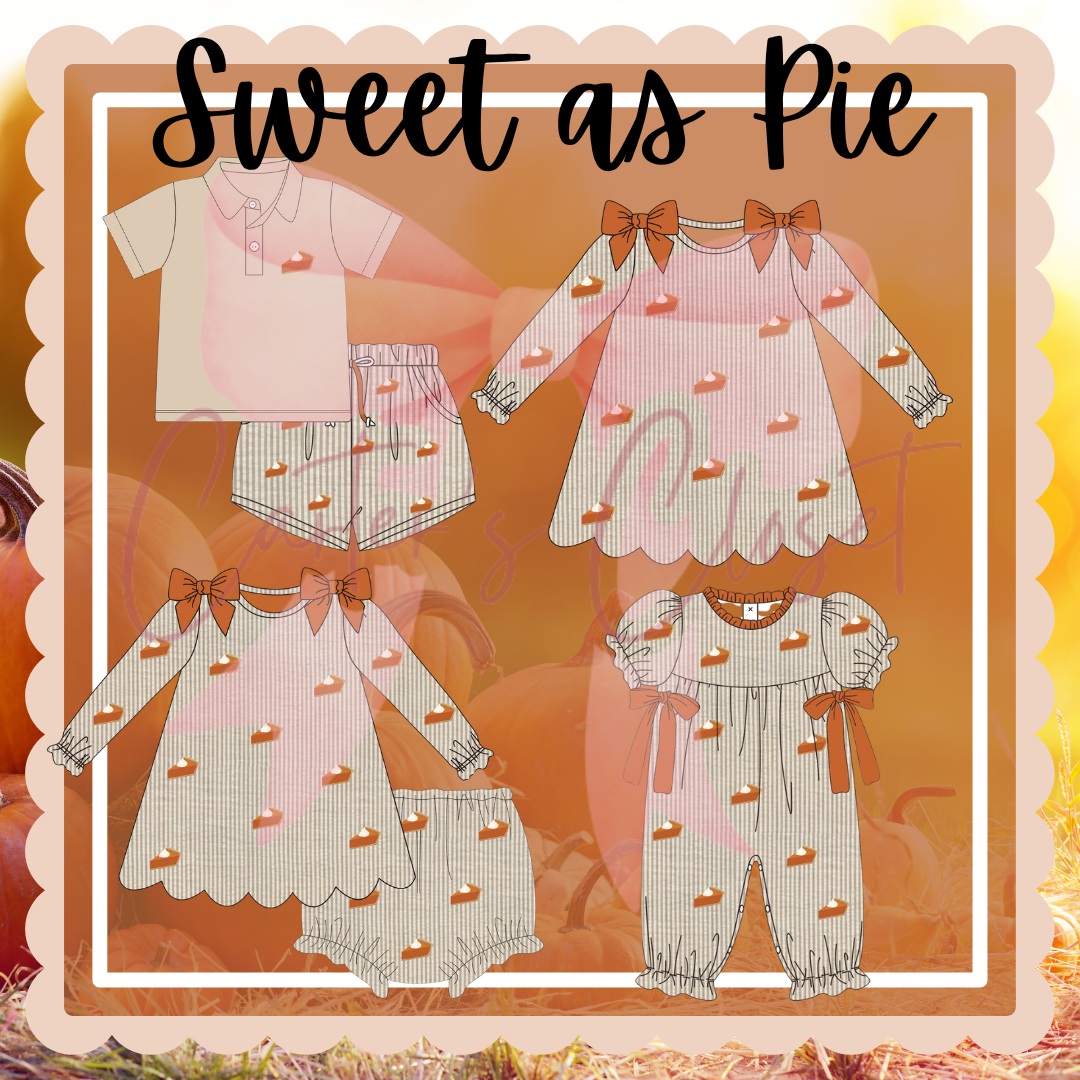 Sweet As Pie ETA SEPTEMBER