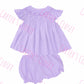 Lavender Bows and Pearls