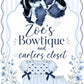 Zoe’s Bowtique Winter Blues Collab ETA NOVEMBER