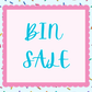 BINS SALE $10 ITEMS