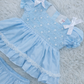 Baby Blue Full Chest Bloomer Set ETA APRIL TO CC