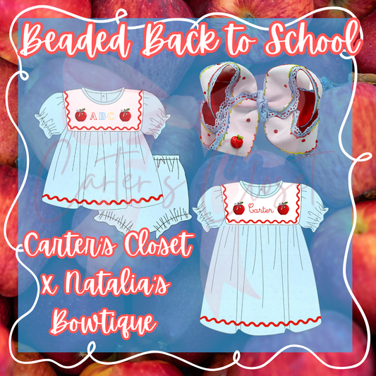 Beaded Back to School ETA JUNE