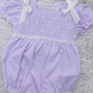 Lavender Full Chest Smocked Bubble ETA APRIL TO CC
