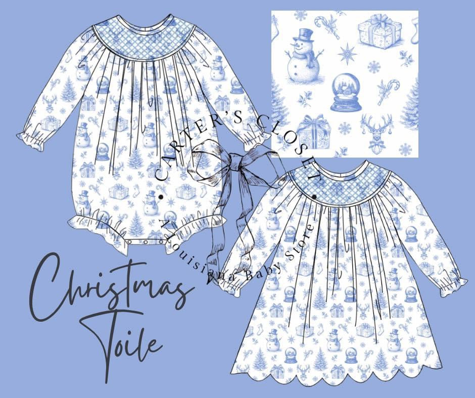 Christmas toile