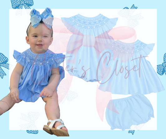 Blue Bows and Pearls EXTRAS