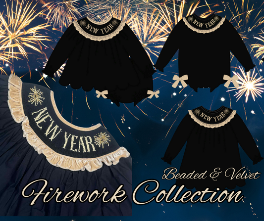 New Year's  Bloomer Set NO FIREWORKS